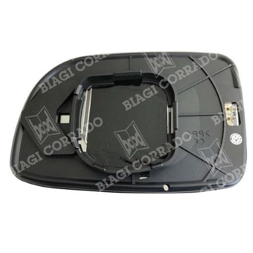 VETRO SPECCHIO RETROVISORE HYUNDAI SANTA FE DAL 2007 AL 2009 DESTRO C/PIASTRA TERM
