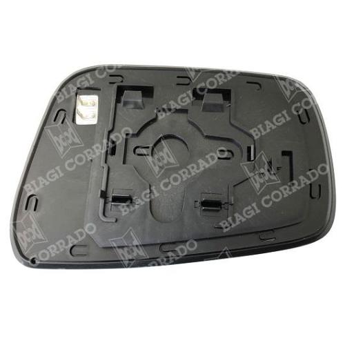 VETRO SPECCHIO RETROVISORE NISSAN PATHFINDER - NAVARA DAL 2005 AL 2008 SINISTRO CON PIASTRA TERMICO-VERIFICARE ATTACCO PRIMA DELL'ACQUISTO