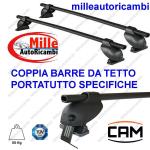 BARRE PORTATUTTO LINEA LOGICO SPECIFICHE PER AUTOVETTURA MARCA CAM