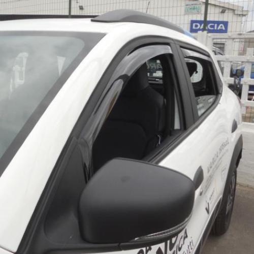 DEFLETTORI ARIA ANTITURBO DACIA SPRING DAL 2021 ANTERIORI OSCURATI