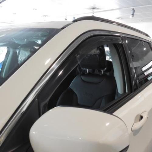 DEFLETTORI ARIA ANTITURBO JEEP COMPASS DAL 2017 PORTE ANTERIORI OSCURATI