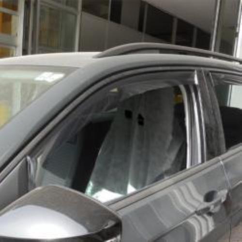 DEFLETTORI ARIA ANTITURBO VOLKSWAGEN T-CROSS DAL 2019 PORTE ANTERIORI OSCURATI