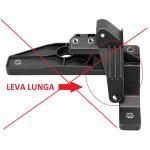 MANIGLIA APRIPORTA PER FIAT BRAVO DAL 1995 AL 2001/BRAVA DAL 1995 AL 2001/MAREA DAL 1999 AL 2003 ANT/POST DX PARTE INTERNA ASTA LUNGA