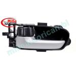 MANIGLIA APRIPORTA PER FIAT SEDICI-SUZUKI SWIFT/ALTO/SX4/G.VITARA-NISSAN PIXO ANT/POST SINISTRA COL. ALLUMINIO
