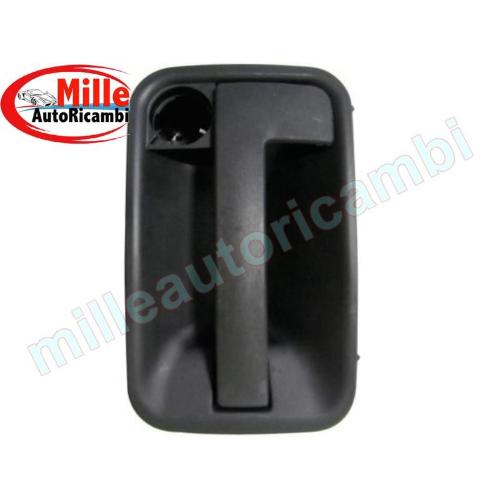 MANIGLIA PORTA ESTERNA POST SX PER CITROEN JUMPY-FIAT SCUDO-ULYSSE- PEUGEOT 806 1994 NERA SCORREVOLE
