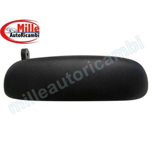 MANIGLIA PORTA ESTERNA ANT DX PER FORD FIESTA DAL 1996 - KA DAL 1996 5 PORTE NERA