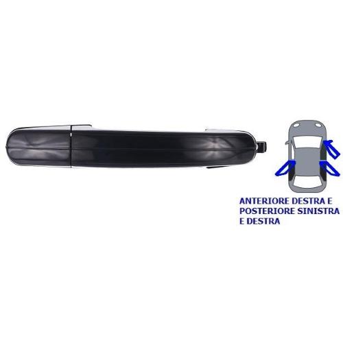 MANIGLIA PORTA ESTERNA ANT DX/POST DX=SX PER FORD FOCUS 04-11-C-MAX 03-10-KUGA 08-13 PRIM