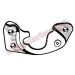 SCONTRO PORTA SINISTRO PER FIAT 500 F-L-R FINO AL 1975