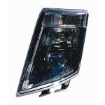 FARO FANALE PROIETTORE SX PER VOLVO TRUCK FH16 2008 MANUALE PARABOLA NERA A LED