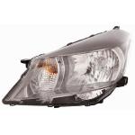 FARO FANALE PROIETTORE SX PER TOYOTA YARIS 2011 PARAB. CROMATA BORDO SUPERIORE GRIGIO SCURO