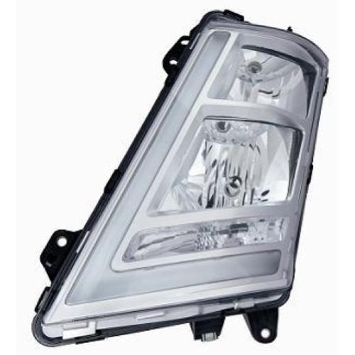 FARO FANALE PROIETTORE SX REG MAN LUCE DIURNA A LED PER TRUCK FH12-13-16 2013 PARAB CROMO
