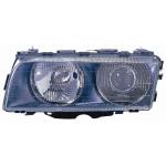 FARO FANALE PROIETTORE SX PER BMW SERIE 7 E38 1995>1997 C/CENTRAL. XENON 2DR-H7 PARABOLA NERA