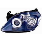 FARO FANALE PROIETTORE DX H1-H7 PRED REG ELETT PER OPEL TIGRA 2004> ENJOY PARABOLA NERA