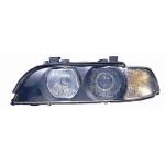FARO FANALE PROIETTORE SX PER BMW SERIE 5 E39 1995-2000 C/LENTIC. XENON D2S-HB3 BIANCO