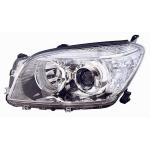 FARO FANALE PROIETTORE DX XENON DS4-HB3 PR REG EL PER TOYOTA RAV 4 2006>2009 PARABOLA CROMATA