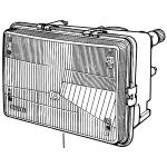FARO FANALE PROIETTORE SX PER FIAT 127 DIESEL-BENZ IV MOD. COMM.  RCD