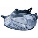 FARO FANALE PROIETTORE SX H4 PRED REG ELET PER OPEL CORSA B-COMBO 1993>2010 PARABOLA CROMATA