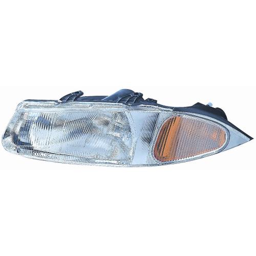 FARO FANALE PROIETTORE DX H4 REG MAN PER ROVER 200 1995>1999