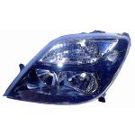 FARO FANALE PROIETTORE DX H7-H1 PR REG EL PER RENAULT SCENIC 1999>2003 4x4 PARABOLA NERA