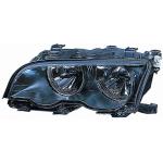 FARO FANALE PROIETTORE SX 2H7 C/MOTOR EL PER BMW SERIE 3 E46 CC 2001>2003 PARABOLA NERA
