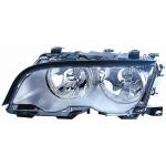 FARO FANALE PROIETTORE DX 2H7 C/MOTOR EL PER BMW SERIE 3 E46 CC 2001>2003 PARABOLA SILVER