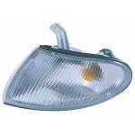 FANALE FANALINO ANTERIORE DESTRO SENZA PORTALAMPADA PER HYUNDAI ACCENT 3-4-5 PORTE DAL 1997 AL 1999 BIANCO