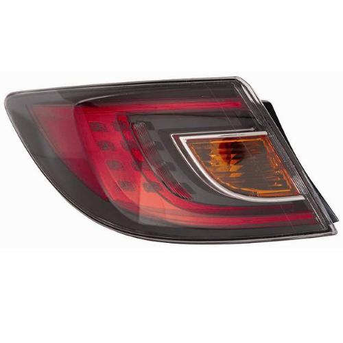 FANALE FANALINO POSTERIORE DESTRO ROSSO A LED SENZA PORTALAMPADA PER MAZDA 6 DAL 2008 4/5 PORTE