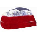 FANALE FANALINO POSTERIORE SINISTRO BIANCO ROSSO SENZA PORTALAMPADA PER BMW SERIE 7 E38 DAL 1998 AL 2001