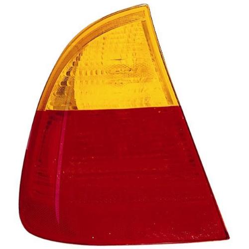 FANALE FANALINO POSTERIORE SINISTRO ARANCIO ROSSO SENZA PORTALAMPADA PER BMW SERIE 3 E46 DAL 1998 AL 2005 STATION WAGON