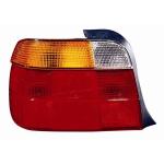 FANALE FANALINO POSTERIORE SINISTRO ARANCIO ROSSO SENZA PORTALAMPADA PER BMW SERIE 3 E36 COMPACT DAL 1990 AL 1998