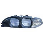 VETRO FARO FANALE PROIETTORE SX PER BMW SERIE 5 1995>2000 E39 C/FANALINO BIANCO