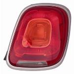 FANALE FANALINO POSTERIORE SX S/P PER FIAT 500 X DAL 2015 CON BORDO CROMATO