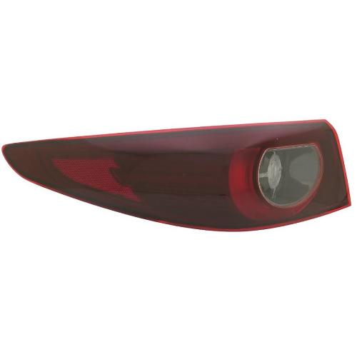 FANALE FANALINO POSTERIORE DX S/P PER MAZDA 3 4 P DAL 2021 ESTERNO A LED BORDO INTERNO LISCIO