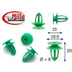 MOLLA OPEL CORSA E'14/MERIVA'10/ASTRA'15/VARI MODELLI PANNELLO VERDE 57101Z
