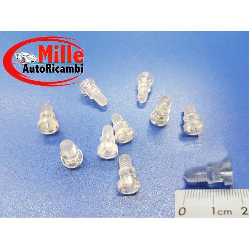 VITE FANALINO PVC TRASPARENTE FIAT ALFA LANCIA AUTOBIANCHI MODELLO CORTO VECCHI MODELLI