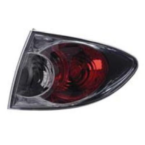 FANALE FANALINO POSTERIORE SINISTRO ESTERNO CROMATO SENZA PORTALAMPADA PER MAZDA 6 DAL 2005 STATION WAGON