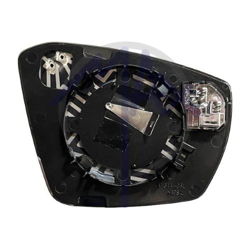 VETRO SPECCHIO RETROVISORE VOLKSWAGEN T-ROC 2017 SINISTRO C/P ASF TERM SISTEMA BLIS