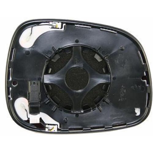 VETRO SPECCHIO RETROVISORE BMW X1 E84 DAL 2009 - BMW X3 F25 DAL 2010 SINISTRO CON PIASTRA TERMICO ASFERICO BLU