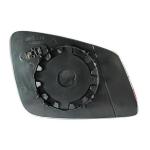 VETRO SPECCHIO RETROVISORE BMW SERIE 5 F10/F11/F07 DAL 2010 - BMW SERIE 6 F12/F13 - BMW SERIE 7 F01/F02 SINISTRO CON PIASTRA TERMICO ASFERICO 2 PIN