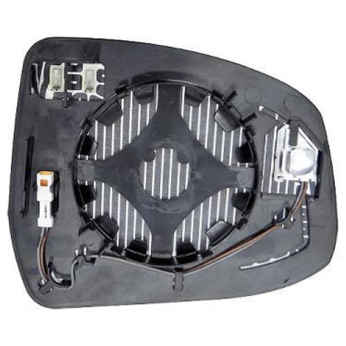 VETRO SPECCHIO RETROVISORE FORD FOCUS - FORD MONDEO DAL 2010 AL 2018 DESTRO CON PIASTRA TERMICO SISTEMA BLIS