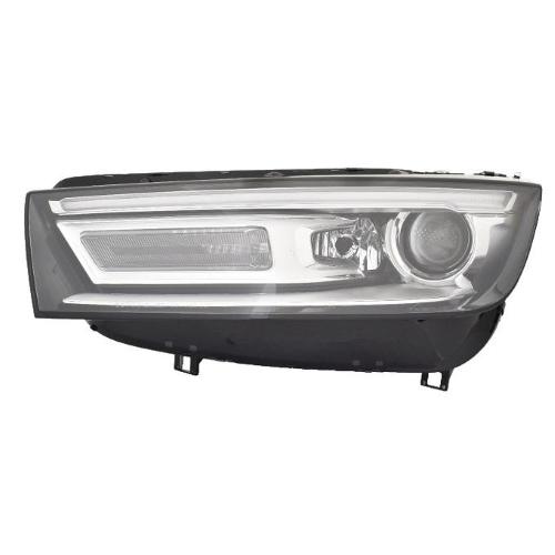 FARO FANALE PROIETTORE SX BIXENO D5S+H8 AUDI Q5 DAL 2016 LUCE DIURNA LED C/MOTORE