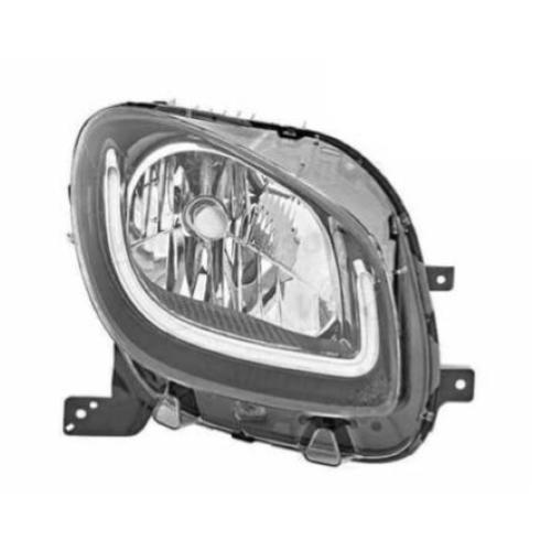 FARO FANALE PROIETTORE DX SMART FORTWO 2014 VALEO LUCE DIURNA LED HIGH LINE PARAB.NERA