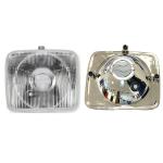 FARO FANALE PROIETTORE D/S FORD TRANSIT I MK2 MOD. S/STAFFA VERSIONE 1984>1985