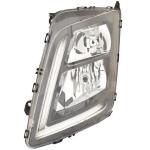 FARO FANALE PROIETTORE SX H7+H1 PER VOLVO BUS 9700 - 9900 2018 - TRUCK FMX 2013 LUCE DIURNA LED MANUALE