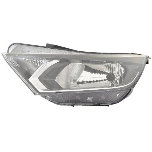 FARO FANALE PROIETTORE SX H19+PY21W PER HYUNDAI I20 I-20 DA 2020 LUCE DIURNA ALOGENA C/MOTORE