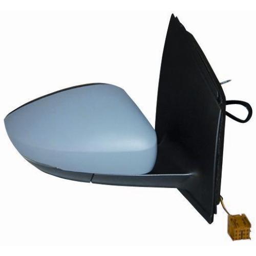 SPECCHIO RETROVISORE MECCANICO VOLKSWAGEN POLO 09>17 SX VERNICIABILE C/FAN CONN QUADRATO