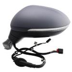 SPECCHIO RETROVISORE ELETTRICO VOLKSWAGEN PASSAT 14>19 DX VERNICIAB TERM BLIS C/FANA 6+2PIN