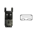INTERRUTTORE ALZAVETRO PER HYUNDAI I20 2008-2012 PORTA ANTERIORE SX,ALZACRISTALLI POSTERIORI MANUALI O ASSENTI,2 INTERRUTTORI 11 PIN