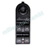 INTERRUTTORE ALZAVETRO PER OPEL ASTRA H 2004/ZAFIRA B 2005 PORTA ANTERIORE SX,4 PULSANTI RETROVISORI ELETTRICI NON RIBALTABILI ELETTRICAMENTE,ALZAVETRO PER POSTERIORI ELETTRICI,18 PIN