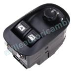 INTERRUTTORE ALZAVETRO PER PEUGEOT 206 PORTA ANTERIORE SX 2 PULSANTI 24 PIN ,RETROVISORI ELETTRICI,ALZAVETRO PER SX COMFORT,OPR 08211>,2 24 PI